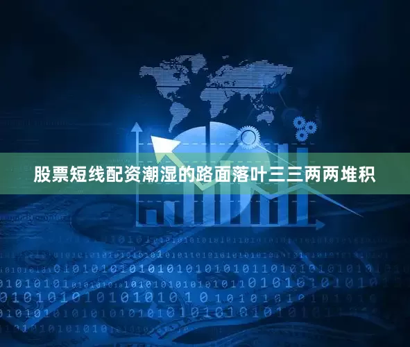 股票短线配资潮湿的路面落叶三三两两堆积